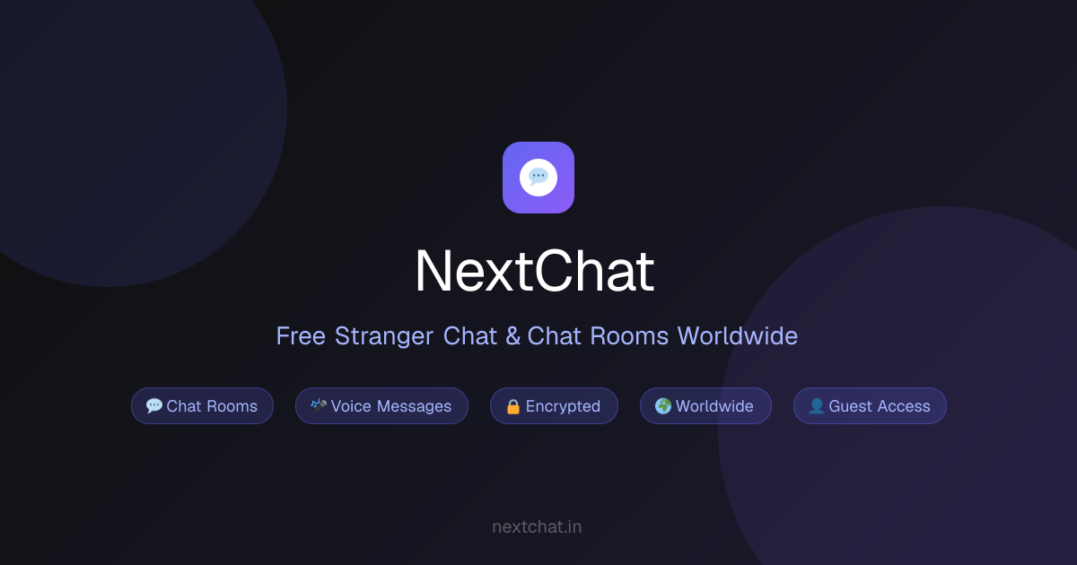 NextChat — 官网预览图